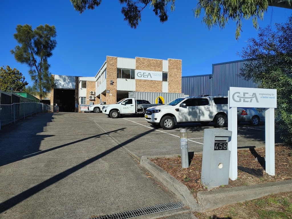 GEA Nu-Con Pty Limited | 458 The Boulevarde, Kirrawee NSW 2232, Australia | Phone: (02) 9545 2600