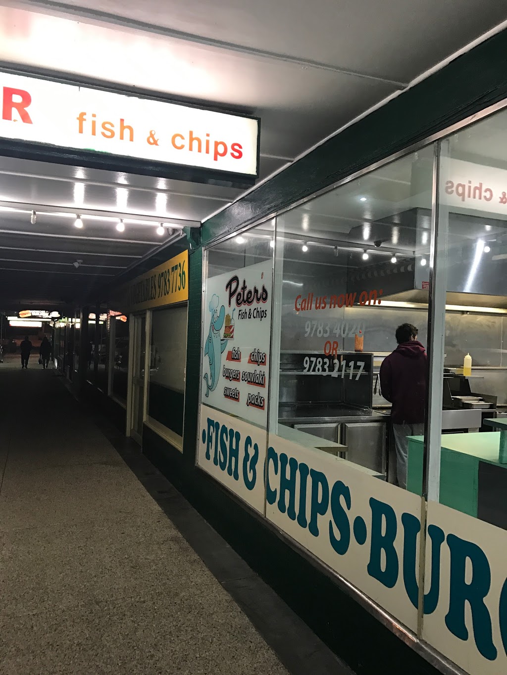 Peters Fish and Chips | cafe | 55 Foot St, Frankston VIC 3199, Australia | 0397834020 OR +61 3 9783 4020