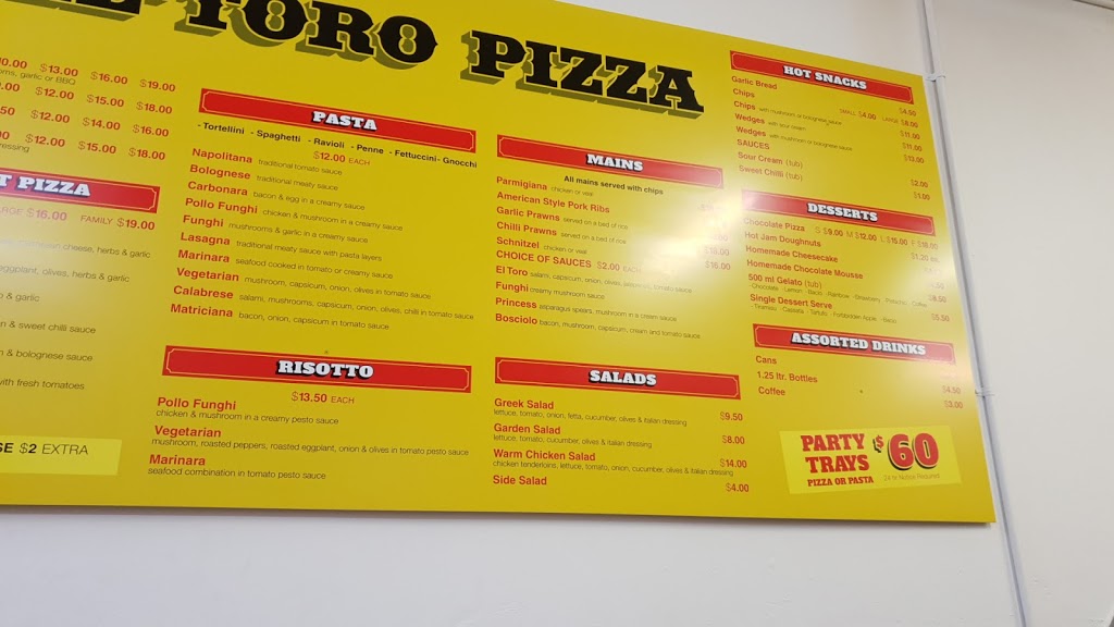 El Toro Pizza Glenroy | meal delivery | 108A West St, Glenroy VIC 3046, Australia | 0393067247 OR +61 3 9306 7247