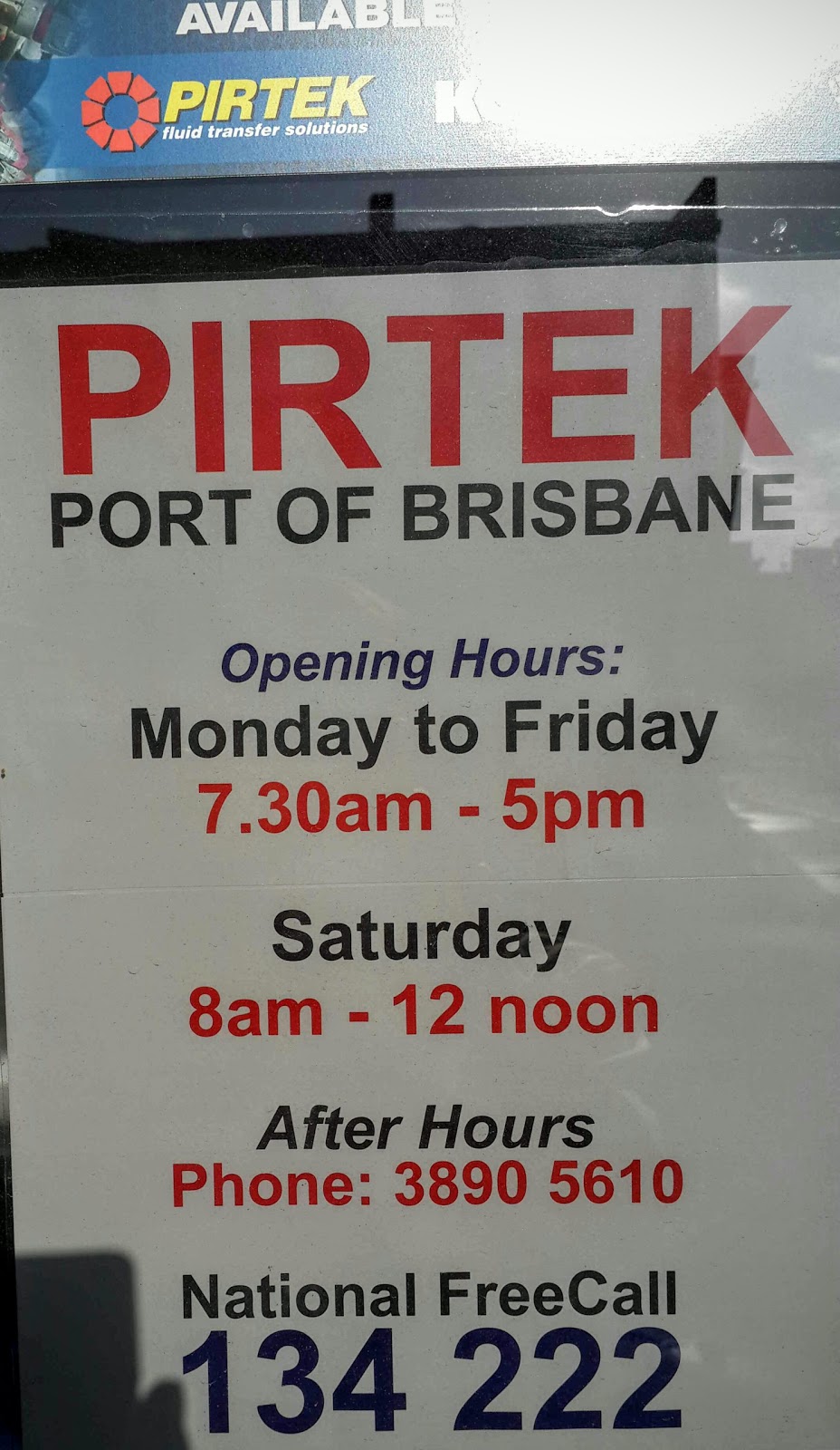 Pirtek Port of Brisbane | 14/45 Canberra St, Hemmant QLD 4174, Australia | Phone: (07) 3890 5610