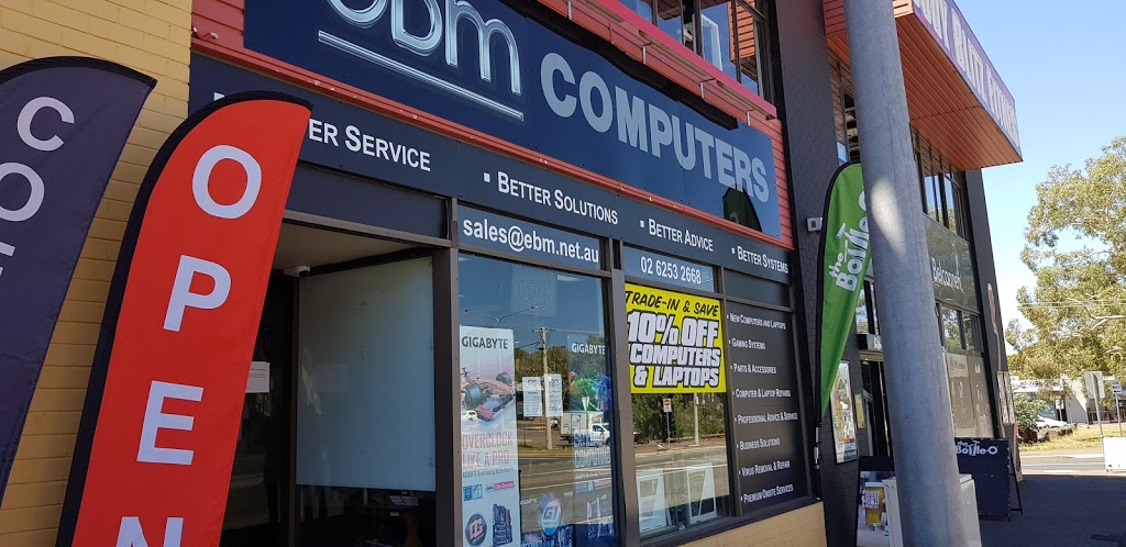 EBM Computers | electronics store | Shop 3/31-35 Nettlefold St, Belconnen ACT 2617, Australia | 0262532668 OR +61 2 6253 2668