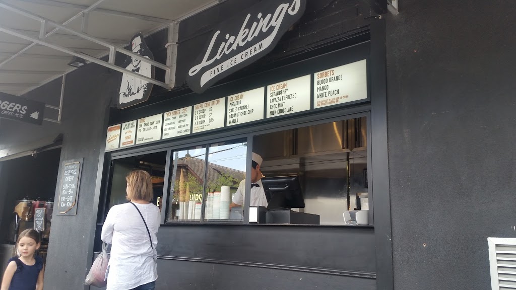 Lickings Fine Ice Cream | 1 Church St, Brighton VIC 3186, Australia | Phone: (03) 9005 4242