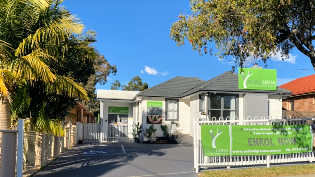 Oxford Greens Early Education Centre Yagoona |  | 109 Cantrell St, Yagoona NSW 2199, Australia | 0404526665 OR +61 404 526 665