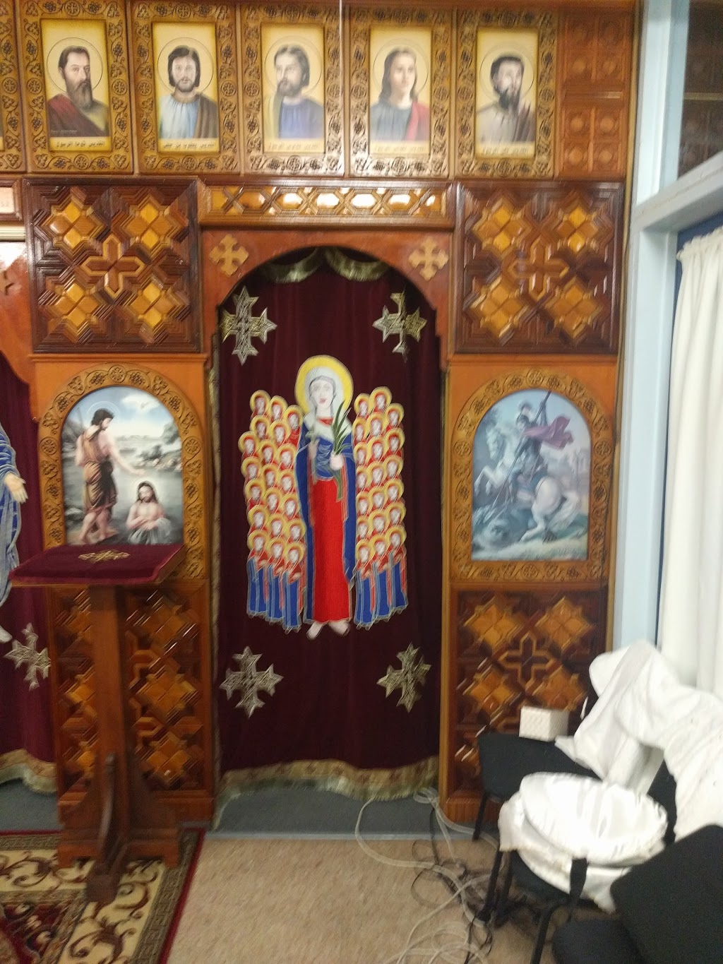 Saint Mary and Saint Georges Coptic Orthodox Church | church | 2 Hynch St, Wulguru QLD 4811, Australia