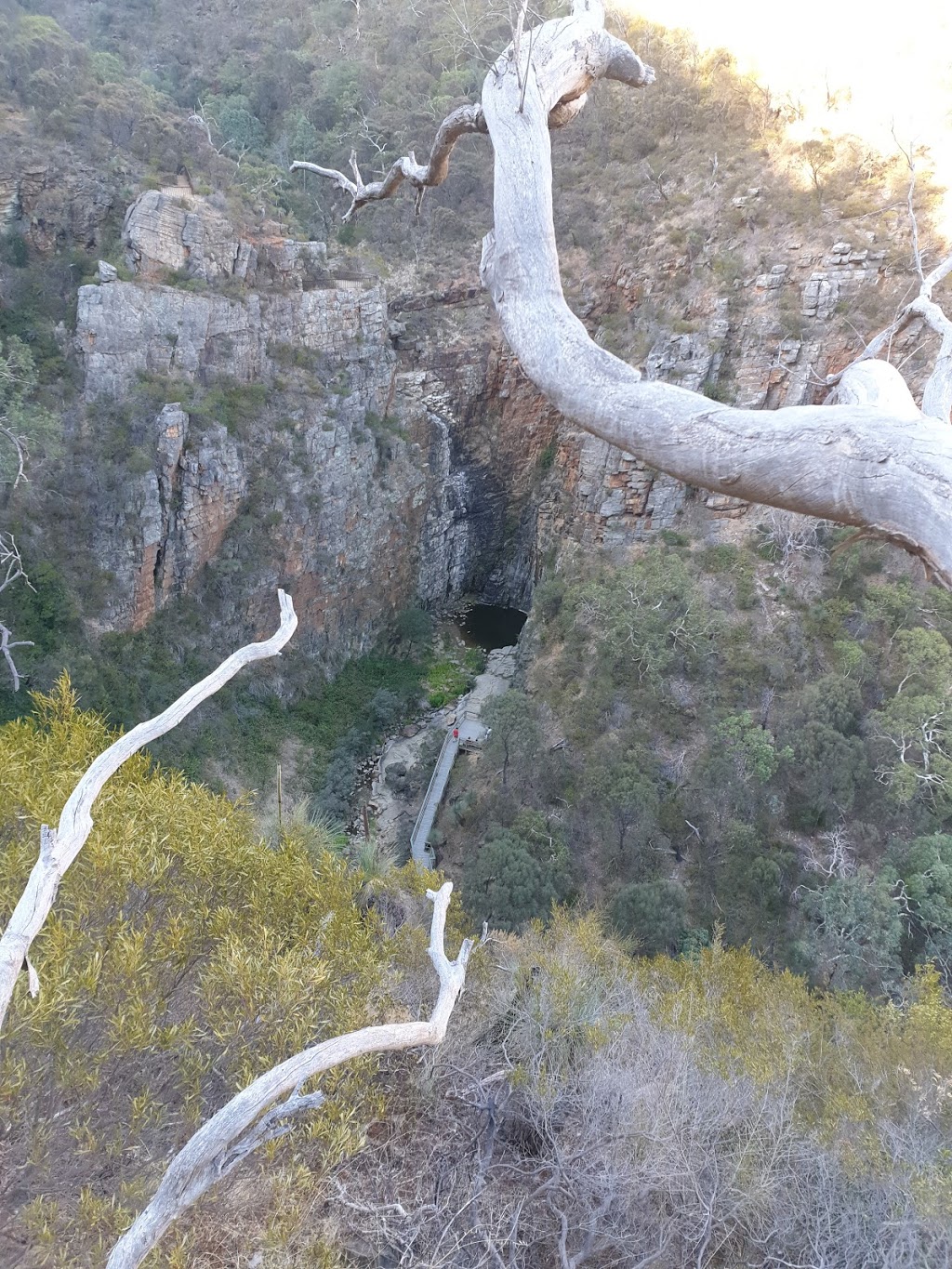 Eagles Nest Lookout | Morialta Conservation Park, Morialta Road, Woodforde SA 5072, Australia | Phone: (08) 8336 0901