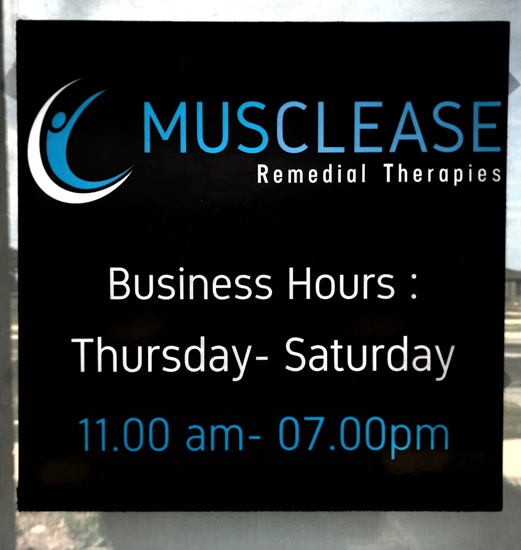 MUSCLEASE Remedial Therapies | 394 Bethany Rd, Tarneit VIC 3029, Australia | Phone: 0433 523 558