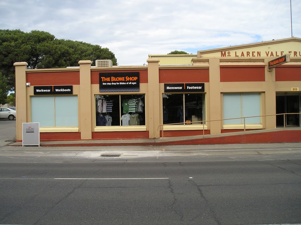 The Bloke Shop | shoe store | 1/203 Main Rd, McLaren Vale SA 5171, Australia | 0883238299 OR +61 8 8323 8299