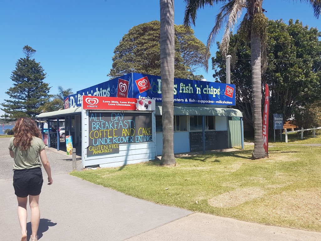 DJs Fish N Chips | meal takeaway | 114 Greenwell Point Rd, Greenwell Point NSW 2540, Australia | 0244471332 OR +61 2 4447 1332