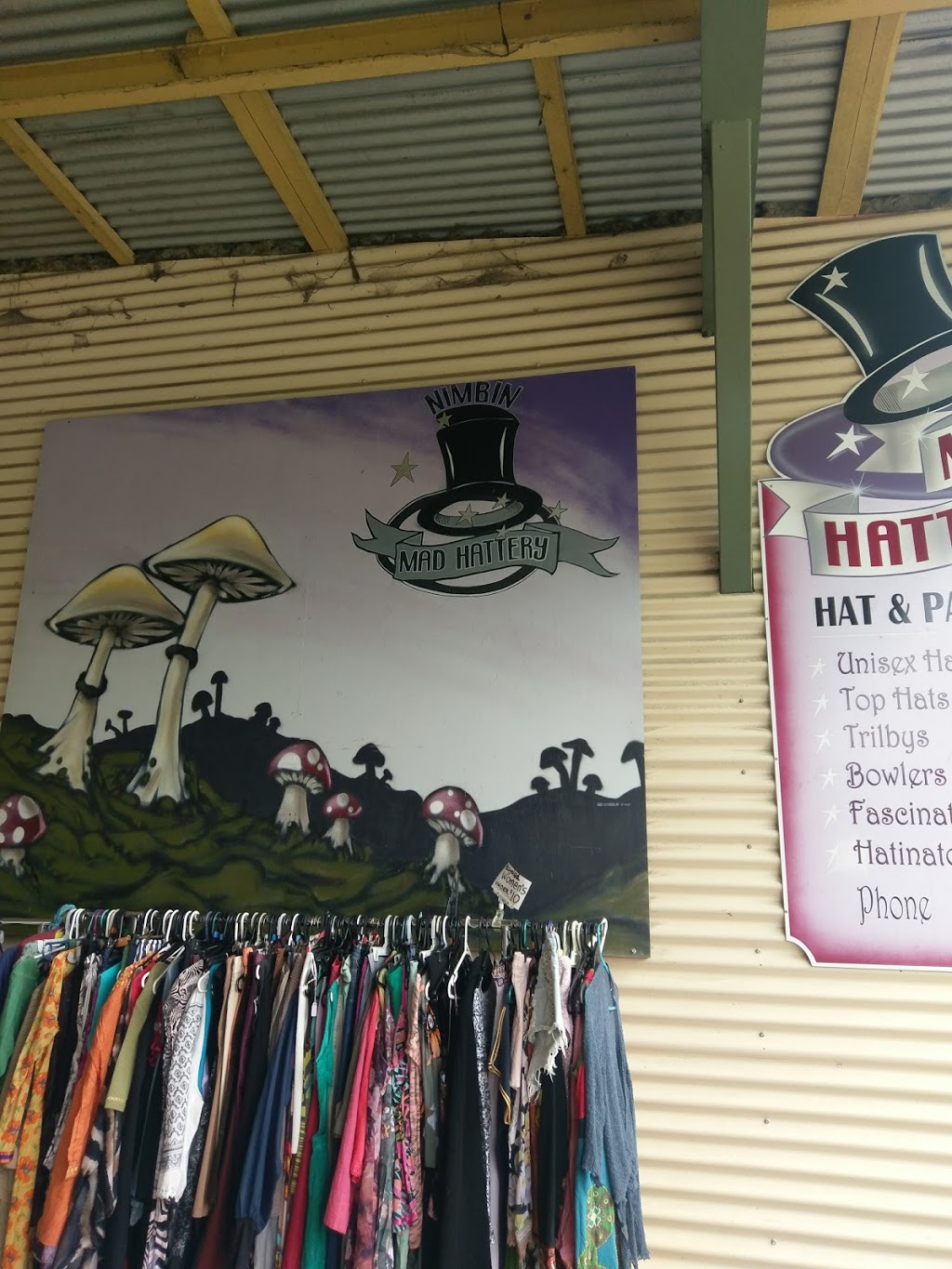 Mad Hattery | clothing store | 5/46 Cullen St, Nimbin NSW 2480, Australia | 0266891550 OR +61 2 6689 1550