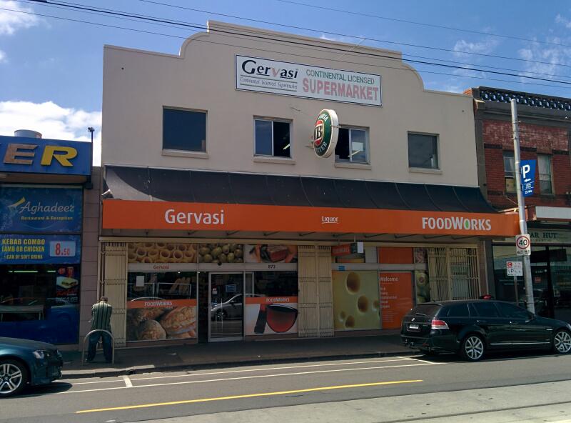 Gervasi Continental supermarket | 870-872 Sydney Rd, Melbourne VIC 3056, Australia | Phone: (03) 9386 0170