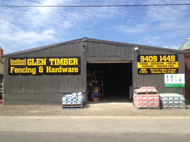 Glen Timber Hardware & Fencing | hardware store | 491 Epping Rd, Wollert VIC 3750, Australia | 0399941728 OR +61 3 9994 1728