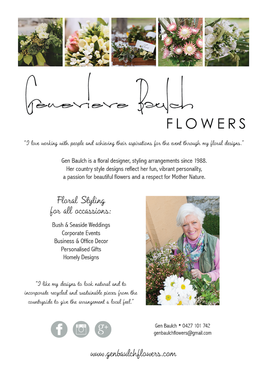 Gen Baulch Flowers | florist | 1/25 Gipps St, Port Fairy VIC 3284, Australia | 0427101742 OR +61 427 101 742