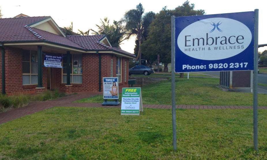 Embrace Health & Wellness | 96 Epping Forest Dr, Kearns NSW 2558, Australia | Phone: (02) 9820 2317