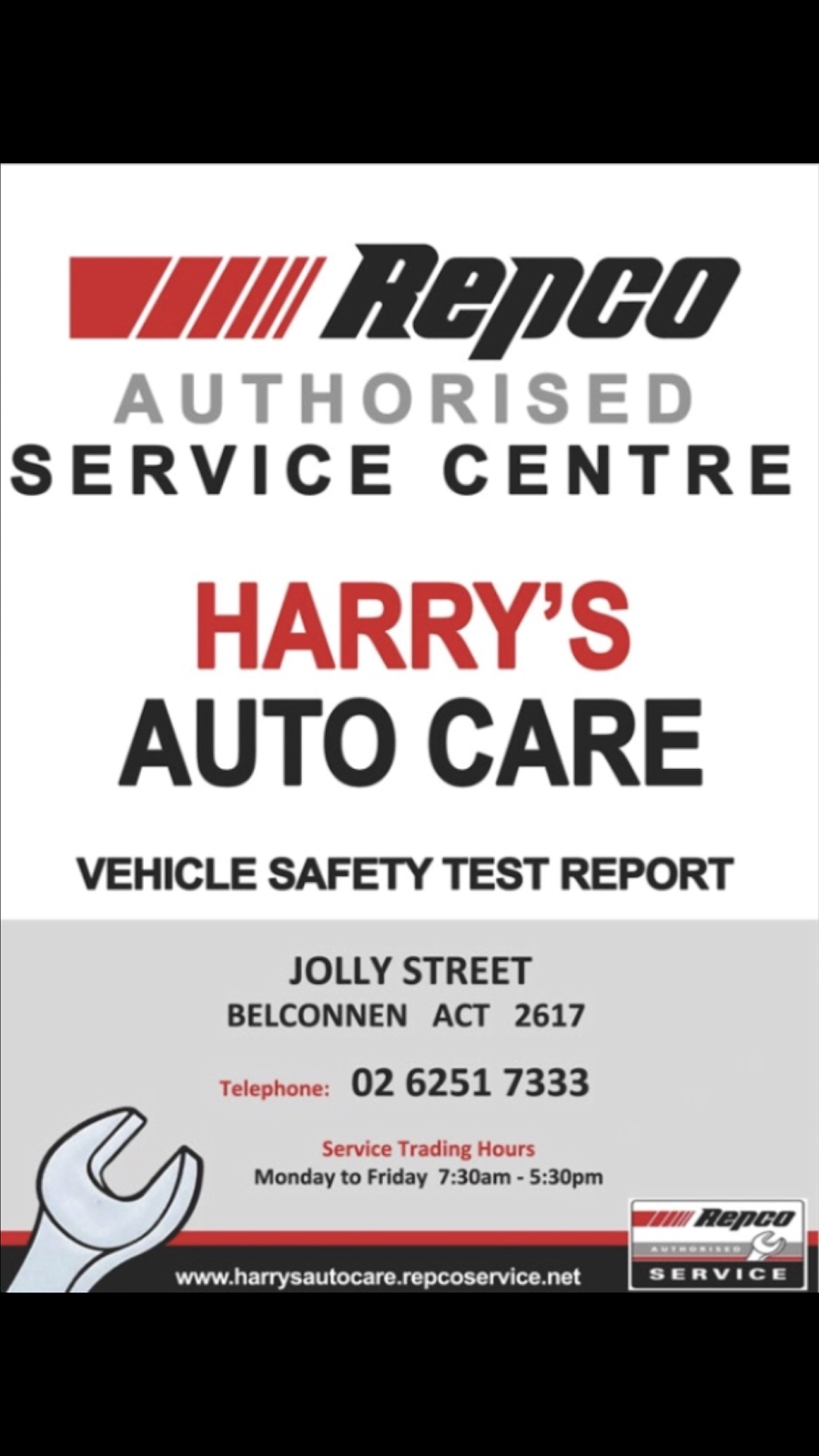 Harrys Auto Care | car repair | Jolly St, Belconnen ACT 2617, Australia | 0262517333 OR +61 2 6251 7333