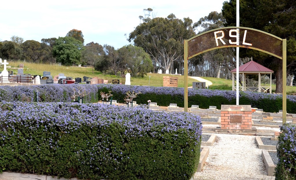 Soldiers Memorial Cemetery | park | 63 Parker Ave, Strathalbyn SA 5255, Australia