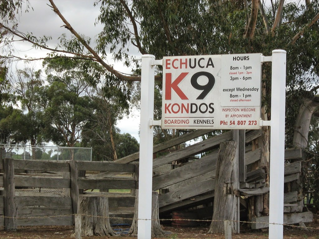 Echuca K9 Kondos Boarding Kennel | 139 Echuca West School Rd, Echuca VIC 3564, Australia | Phone: (03) 5480 7273