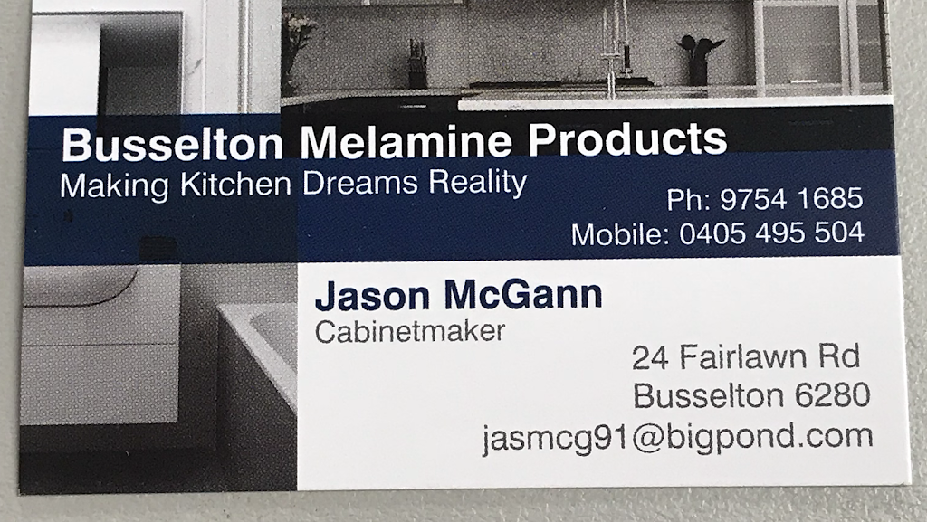 Busselton Melamine Products | 6 Ponsford Chase, Busselton WA 6280, Australia | Phone: (08) 9754 1685