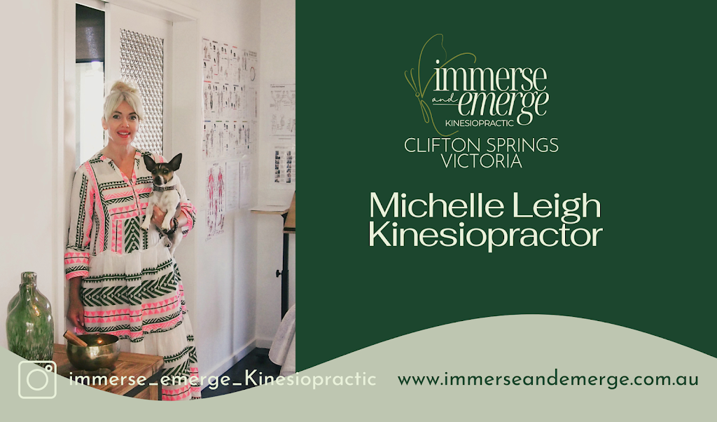 Immerse and Emerge Kinesiopractic | Goolara Ct, Clifton Springs VIC 3222, Australia | Phone: 0405 662 778