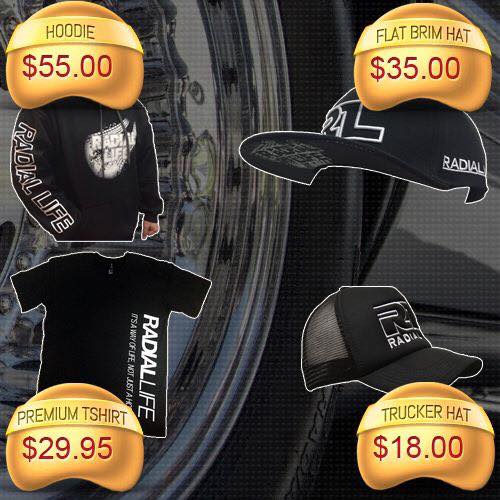 Radial Life - Car Clothing | Hoodies | Air Fresheners | Activewe | 190/248-266 Osborne Ave, Clayton South, Melbourne VIC 3169, Australia | Phone: 0455 100 747