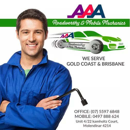 AAA Roadworthy & Mobile Mechanics | 10 Avalon Parade, Miami QLD 4220, Australia | Phone: 0497 888 624