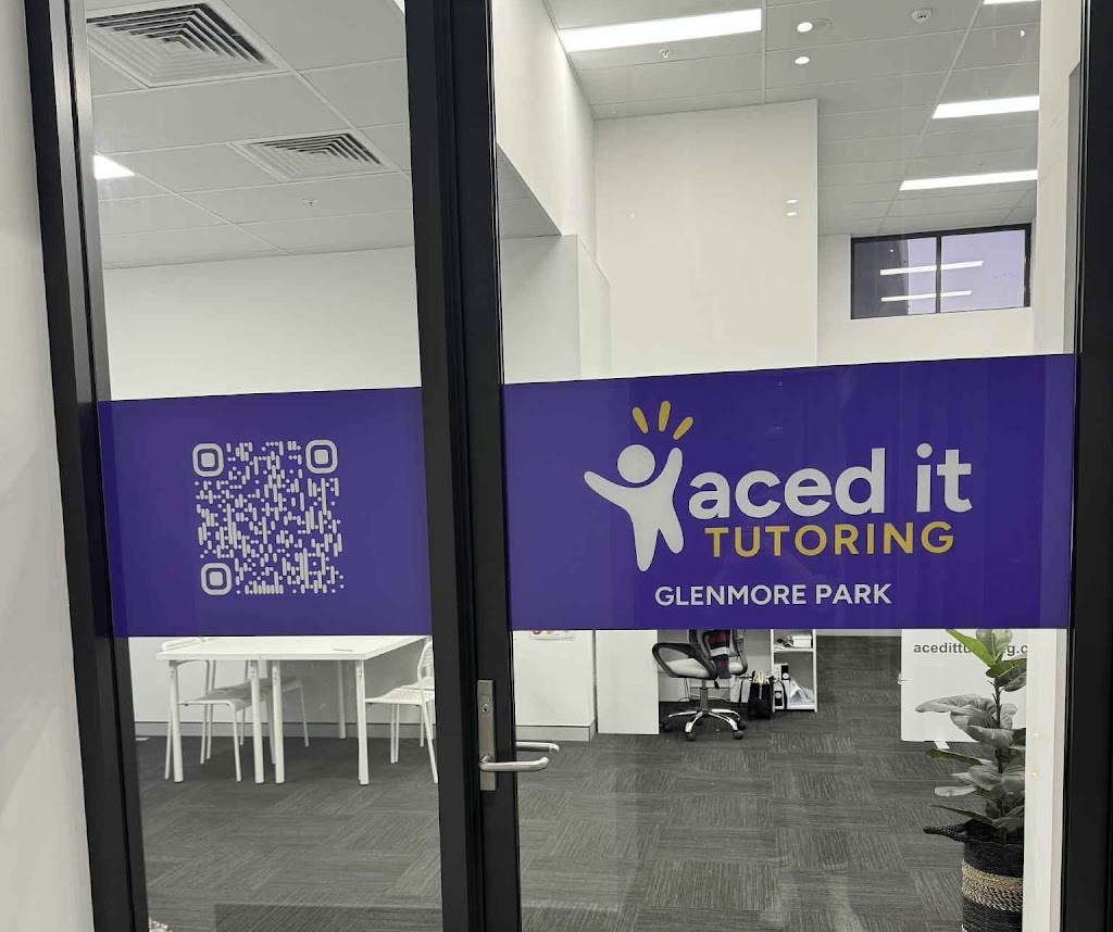 Aced It Tutoring Glenmore Park | Suite 19A, Level 1/90-98 Glenmore Ridge Dr, Glenmore Park NSW 2745, Australia | Phone: 0426 878 754