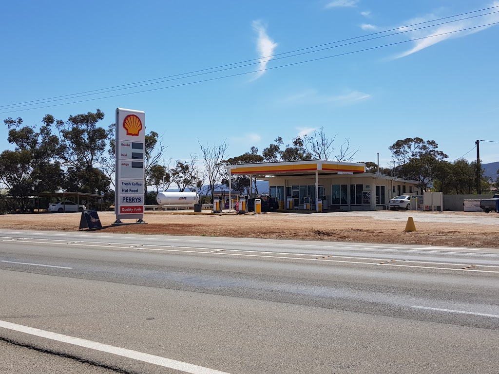 SHELL Warnertown / PERRYS | gas station | Scenic Dr, Warnertown SA 5540, Australia | 0886343062 OR +61 8 8634 3062