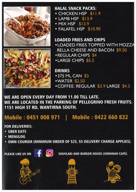 Souvlaki Nachos & Burgers | 1151 High St Rd, Wantirna South VIC 3152, Australia | Phone: 0422 660 832