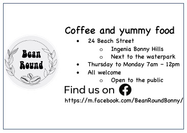 Bean Round | cafe | 24 Beach St, Bonny Hills NSW 2445, Australia | 0421951890 OR +61 421 951 890