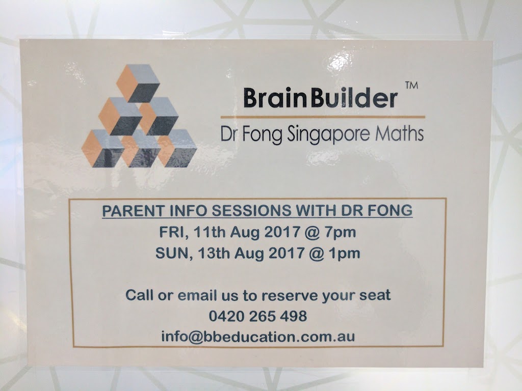 BrainBuilder - Singapore Maths Tuition Williams Landing | Suite C10/100 Overton Rd, Williams Landing VIC 3027, Australia | Phone: 0420 265 498