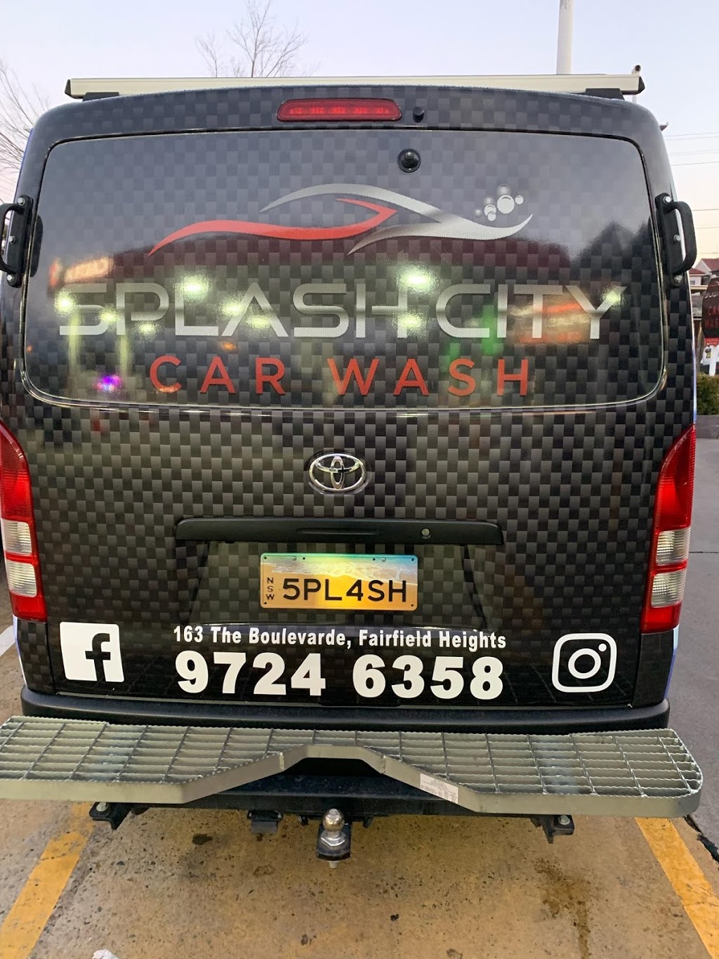 Splash City Car Wash | car wash | 163 The Boulevarde, Fairfield Heights NSW 2165, Australia | 0297246358 OR +61 2 9724 6358