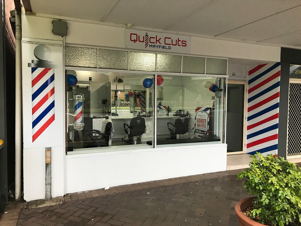 Quick Cuts Barber Co - Mayfield | hair care | 1/398 Maitland Rd, Mayfield NSW 2304, Australia | 0240481165 OR +61 2 4048 1165