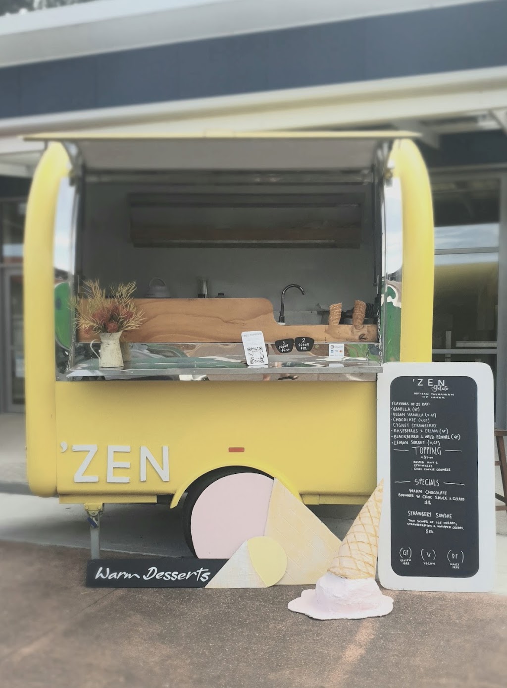 Zen Gelato | Beach Rd, Kingston TAS 7050, Australia | Phone: 0498 550 239