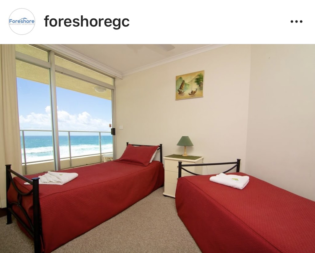 Foreshore Beachfront Apartments | 67/71 Albatross Ave, Mermaid Beach QLD 4218, Australia | Phone: (07) 5572 7644