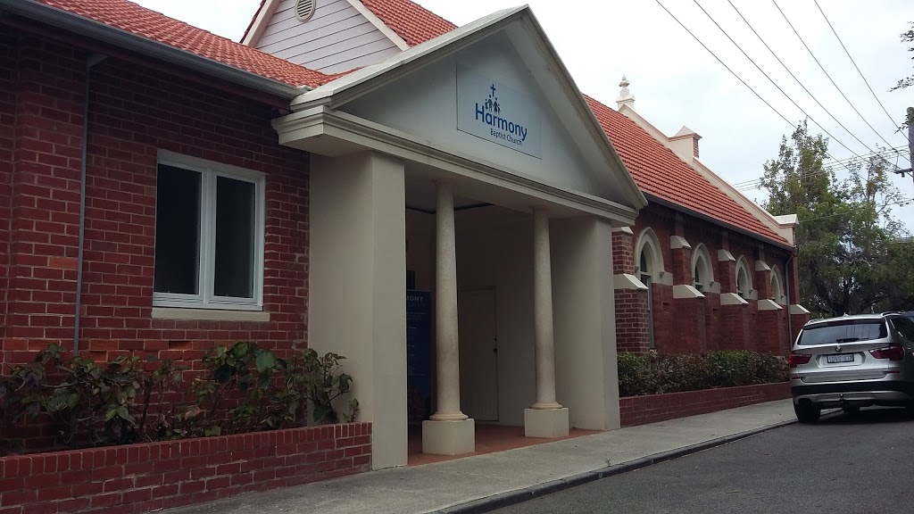Harmony Baptist Church | church | 34 Fairlight St, Mosman Park WA 6012, Australia | 0892861886 OR +61 8 9286 1886