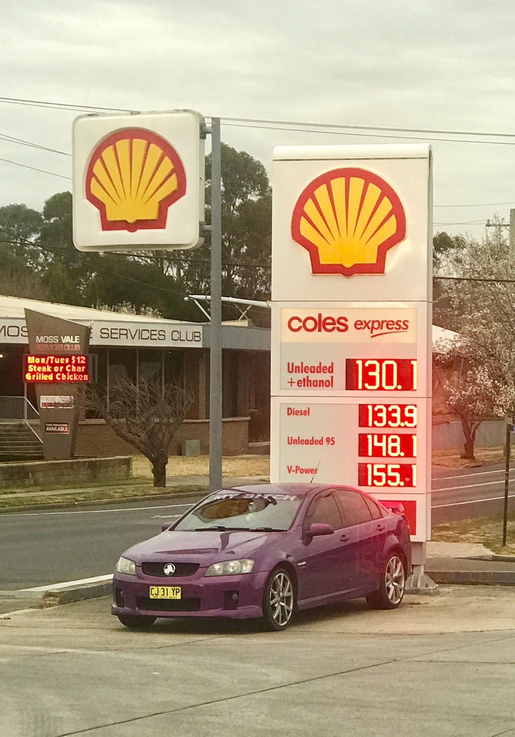 Coles Express | gas station | 571 Argyle St & Yarrawa Street, Moss Vale NSW 2577, Australia | 0248683958 OR +61 2 4868 3958