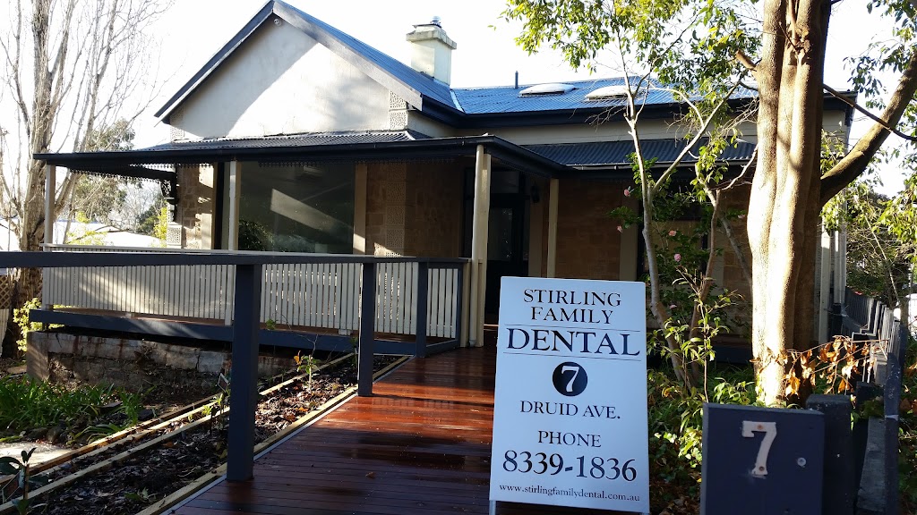 Stirling Family Dental | dentist | 7 Druid Ave, Stirling SA 5152, Australia | 0883391836 OR +61 8 8339 1836