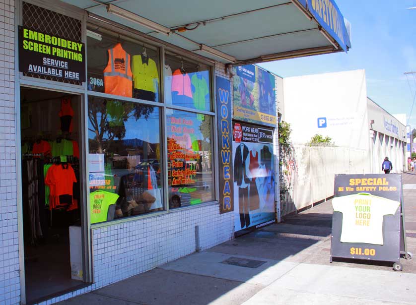 One Stop WorkWear | clothing store | 306A Ballarat Rd, Braybrook VIC 3019, Australia | 0393526617 OR +61 3 9352 6617