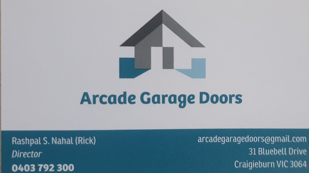 Arcade Garage Doors | 31 Bluebell Dr, Craigieburn VIC 3064, Australia | Phone: 0403 792 300