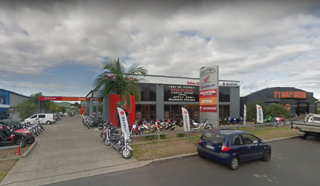 Sydney City Motorcycles - Campbelltown | car repair | 14 Blaxland Rd, Campbelltown NSW 2560, Australia | 0246468100 OR +61 2 4646 8100
