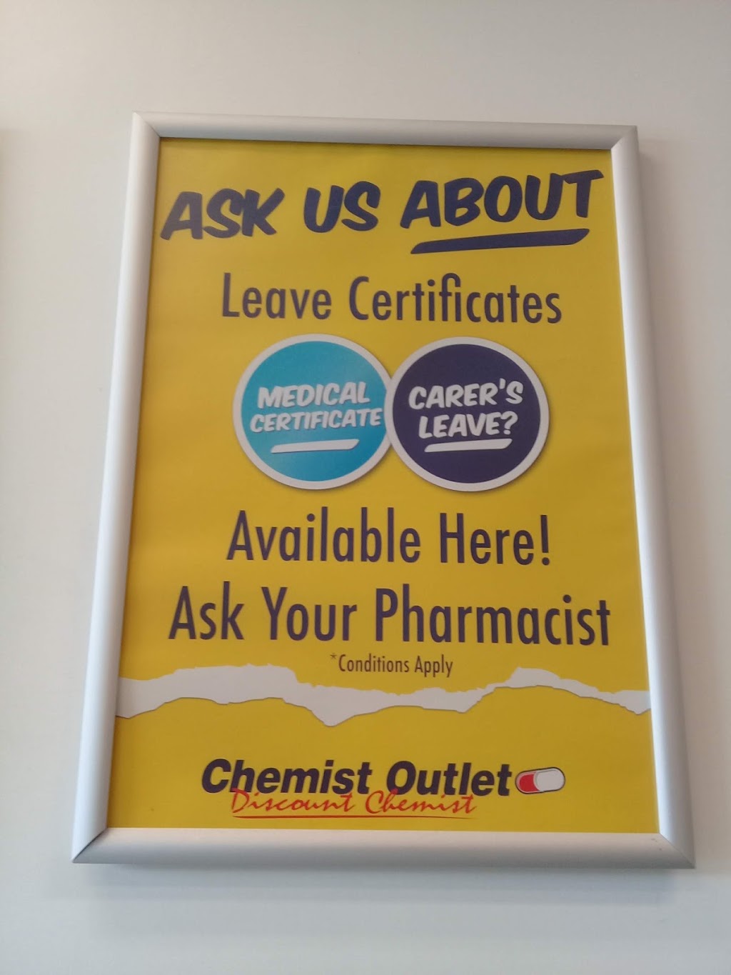 Chemist Outlet | pharmacy | 4 Tulloch Rd, Evanston SA 5116, Australia | 0885228700 OR +61 8 8522 8700