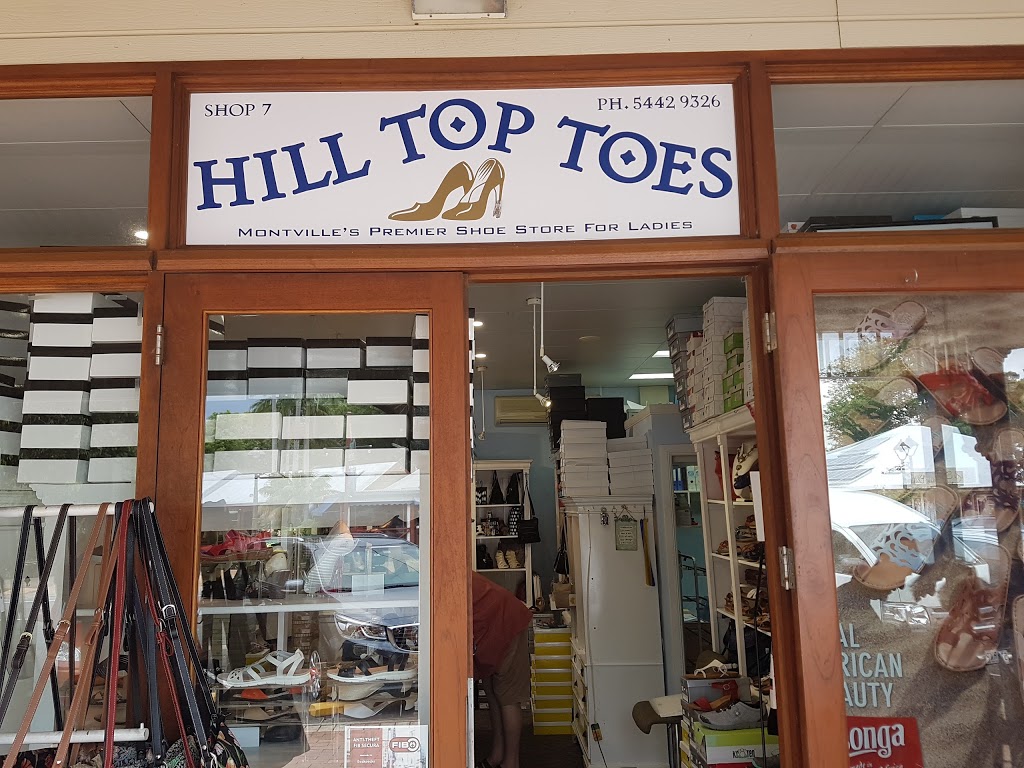 Hill Top Toes | shoe store | Shop 7 127-133 Main St, Montville QLD 4560, Australia | 0754429326 OR +61 7 5442 9326