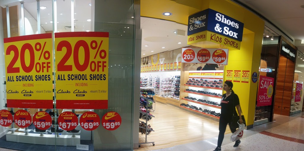 Shoes & Sox | 244/100 Burwood Rd, Burwood NSW 2134, Australia | Phone: (02) 9744 3700