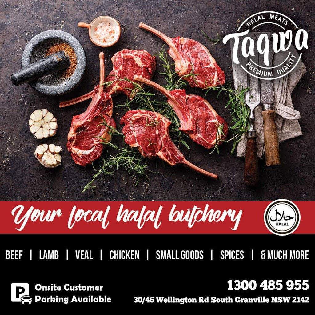Taqwa Meats Butchery | store | 30/46 Wellington Rd, South Granville NSW 2142, Australia | 1300485955 OR +61 1300 485 955