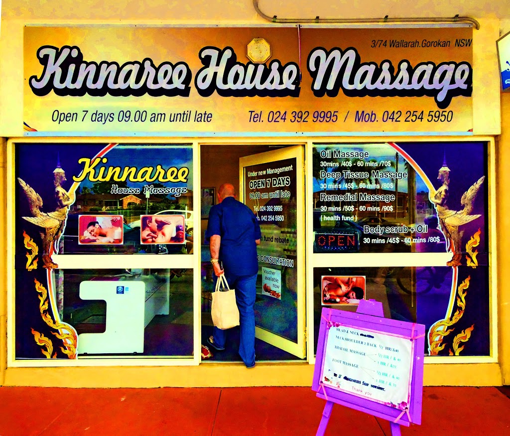 Kinnaree House Massage Gorokan | 3/74 Wallarah Rd, Gorokan NSW 2263, Australia | Phone: 0422 545 950