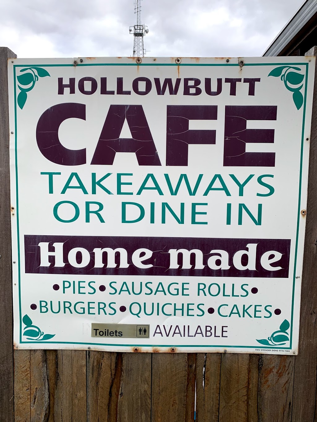 Hollow Butt Cafe | cafe | LOT 12 Wheatley Coast Rd, Northcliffe WA 6262, Australia | 0897766050 OR +61 8 9776 6050