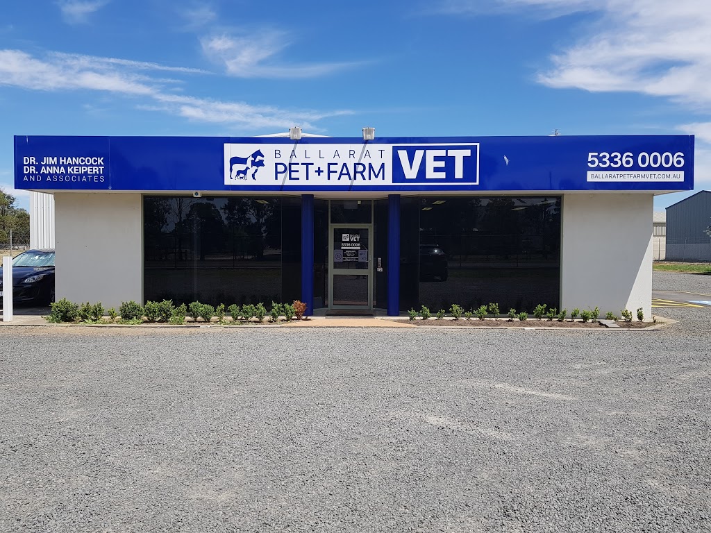 Ballarat Pet and Farm Vet | veterinary care | 28 Wiltshire Ln, Delacombe VIC 3356, Australia | 0353360006 OR +61 3 5336 0006