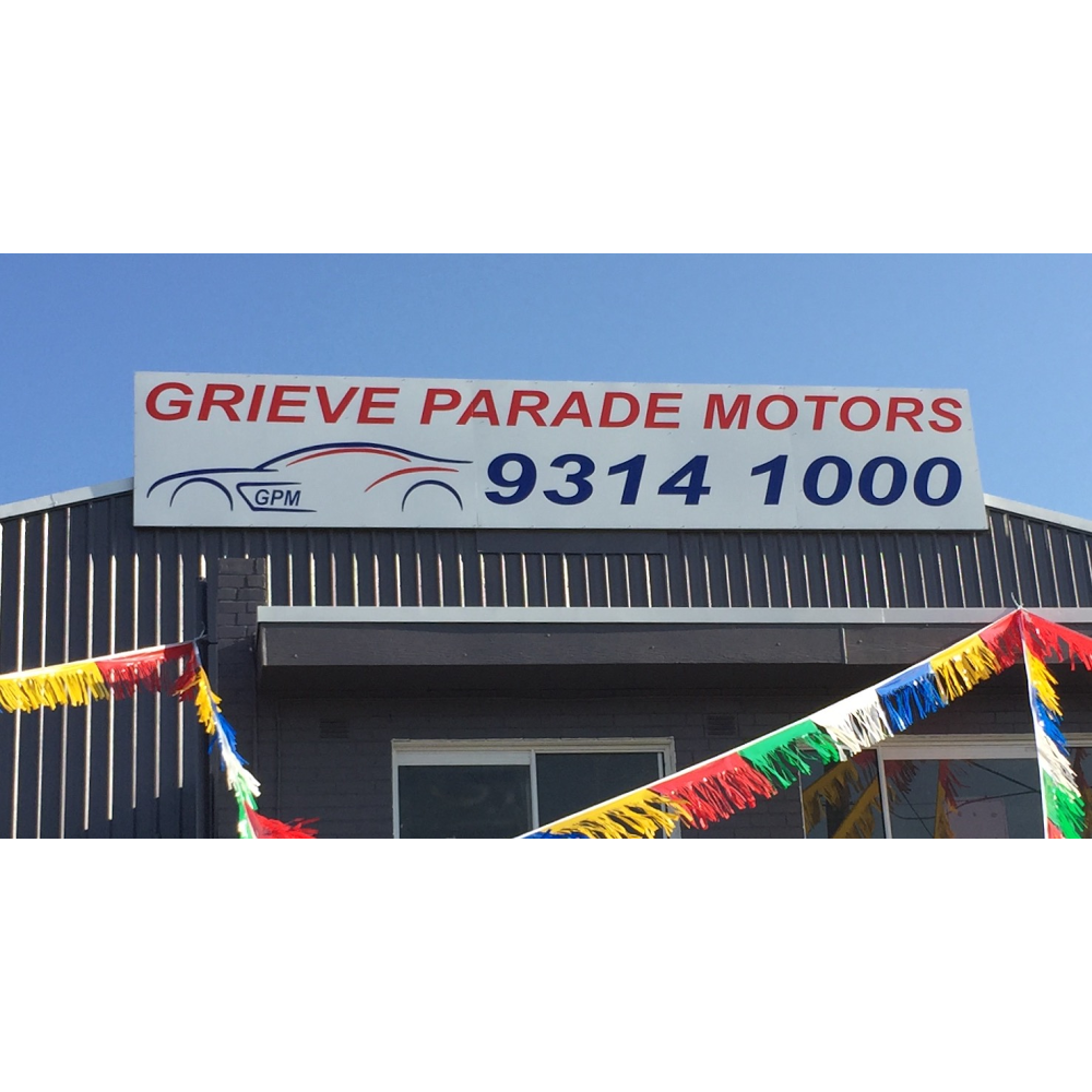 Grieve Parade Motors - Used Car Dealers Melbourne | car dealer | 37 Clelland Rd, Brooklyn VIC 3012, Australia | 0393141000 OR +61 3 9314 1000