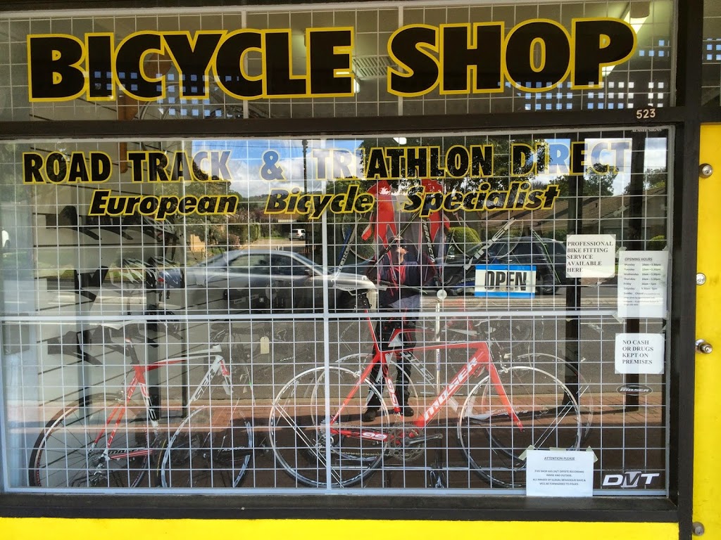 Road Track & Triathlon Direct | bicycle store | 523 Portrush Rd, Glenunga SA 5064, Australia | 0883790614 OR +61 8 8379 0614