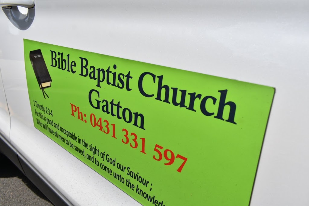 Bible Baptist Church Gatton | Bob Spearritt Hall, Lockyer District High School, 100 William St, Gatton QLD 4343, Australia | Phone: 0431 331 597