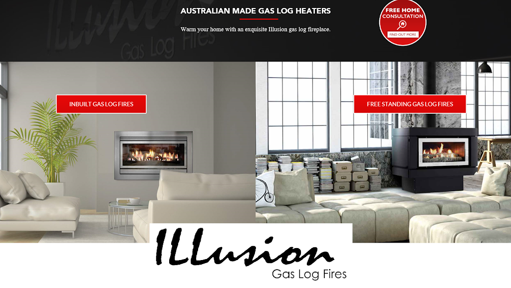Illusion Gas Log Fires & Ultimate Wood Heaters Adelaide | home goods store | 355 Main N Rd, Enfield SA 5085, Australia | 0883598300 OR +61 8 8359 8300